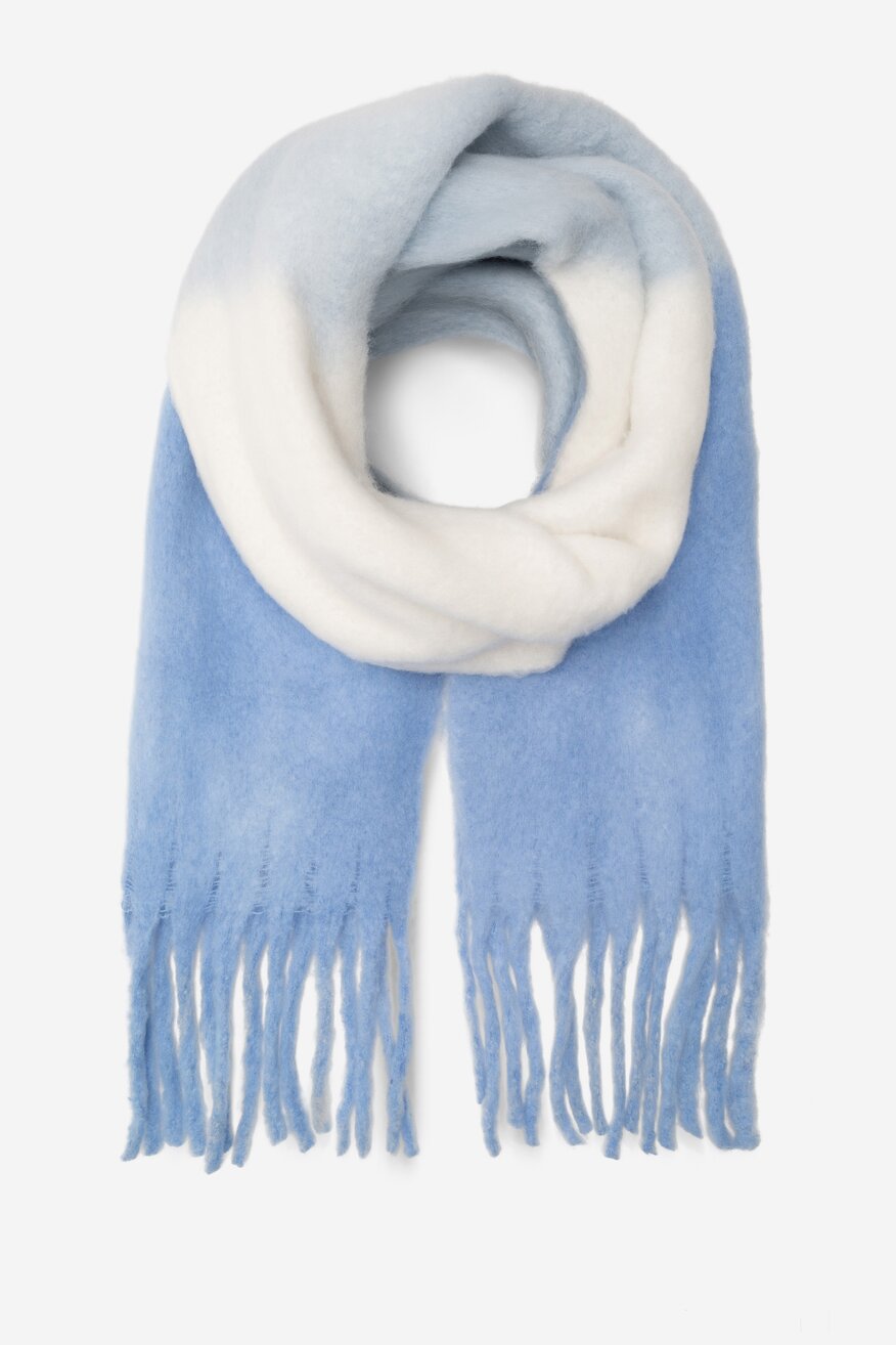 Szalik damski Jenny Fairy 4W4-017-AW23 Niebieski