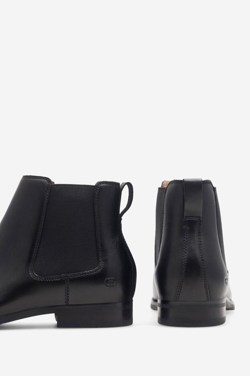 Botki Gino Rossi ILARIO-01 123AM Czarny