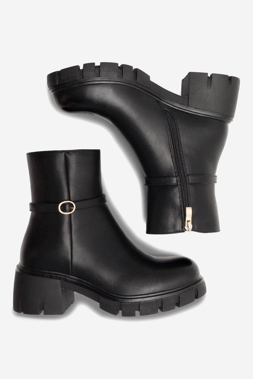 Botki DeeZee REGINA H17193-6 Czarny