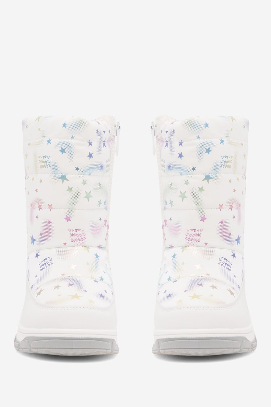 Kozaki Nelli Blu CM230220-10 Biały