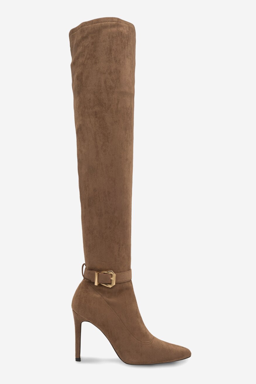 Kozaki DeeZee SIMONE LS5629-20 Beżowy ciemny