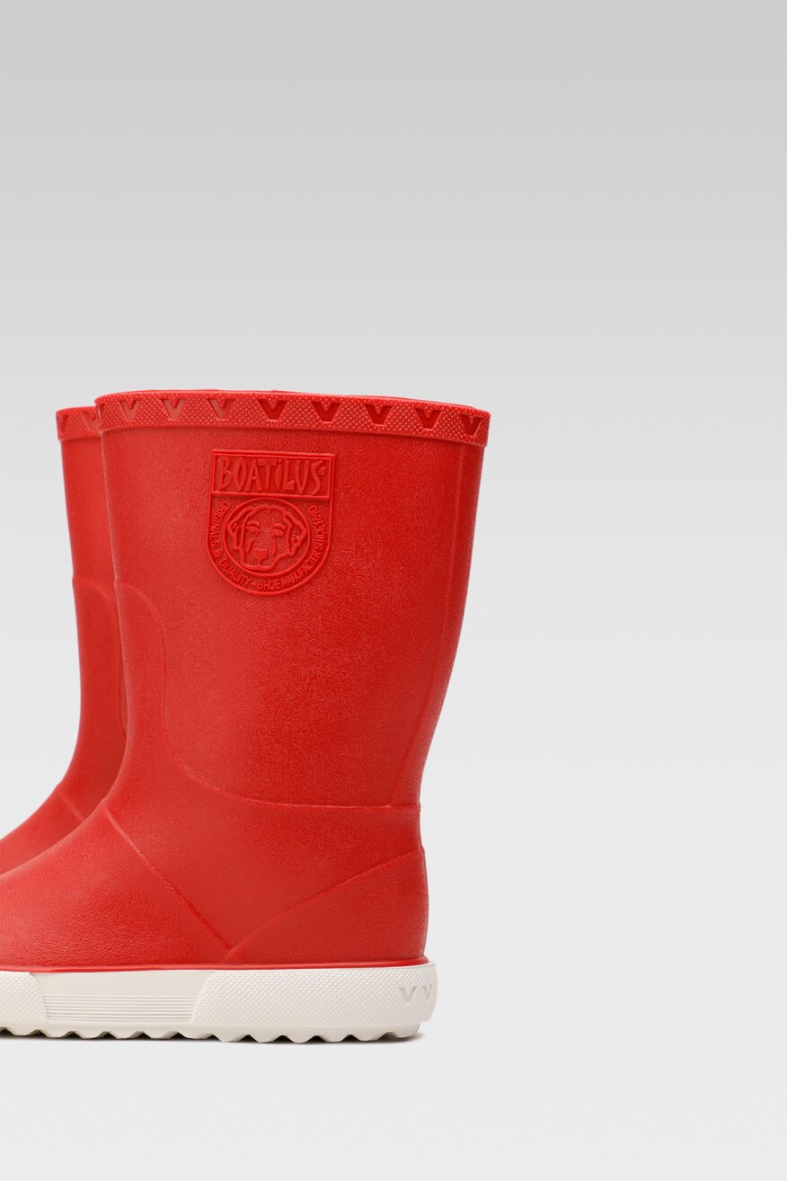 Kalosze BOATILUS NAUTIC RAIN BOOT Czerwony
