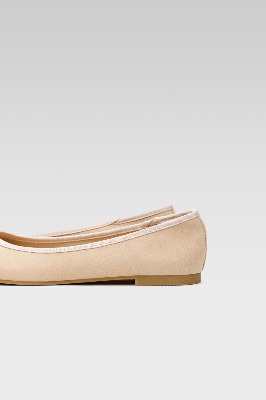 Baleriny Jenny Fairy LCS010822-01 Beżowy