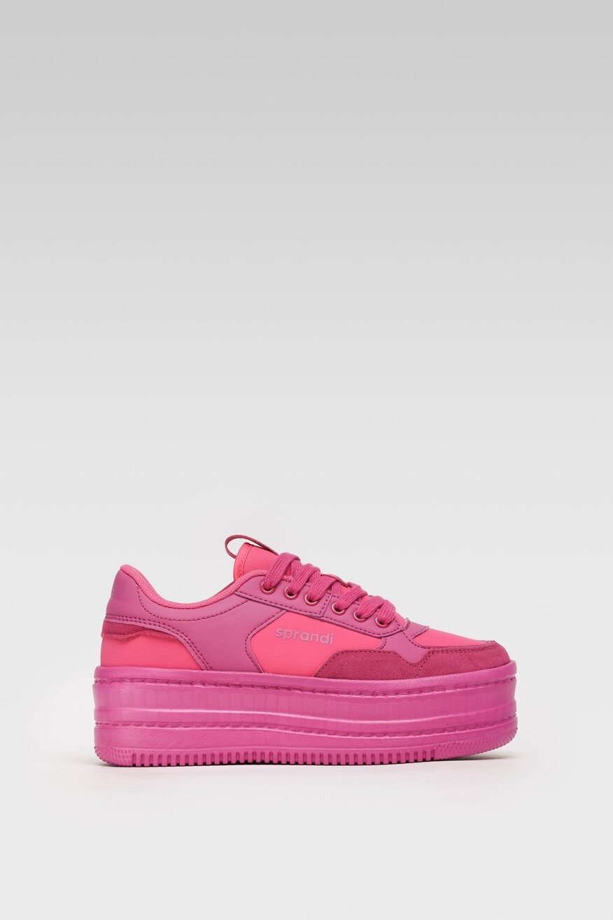 Obuwie sportowe Sprandi ENTIRE PLATFORM WP40-22168Y Różowy ciemny