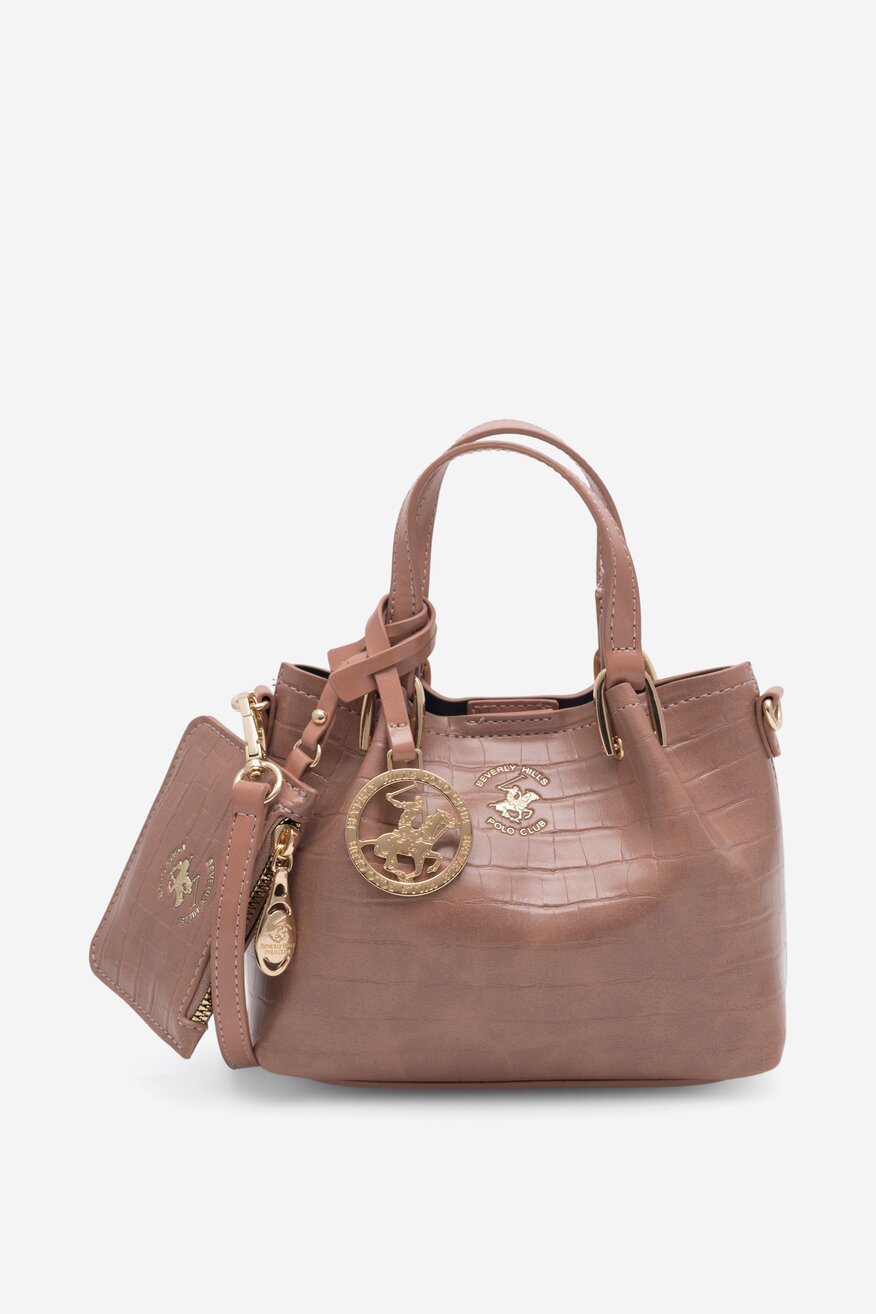 Torebka Beverly Hills Polo Club BHPC-W-02-A23 Różowy
