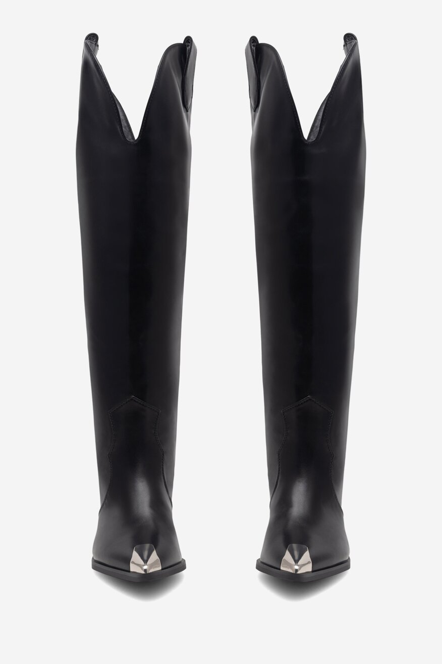 Kozaki Jenny Fairy DALIA HY7597-2 Czarny