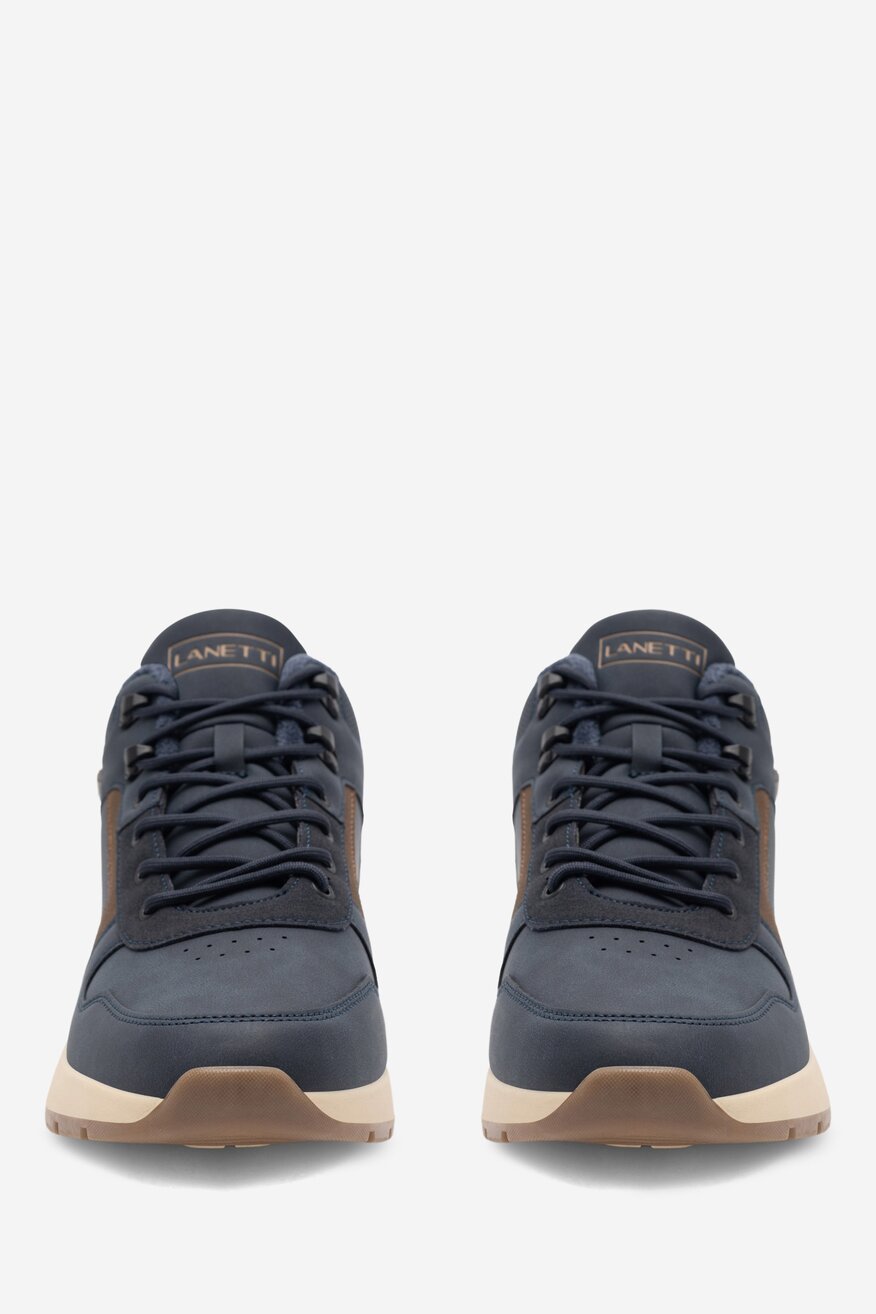 Trzewiki Lanetti MP07-01543-03 Granatowy