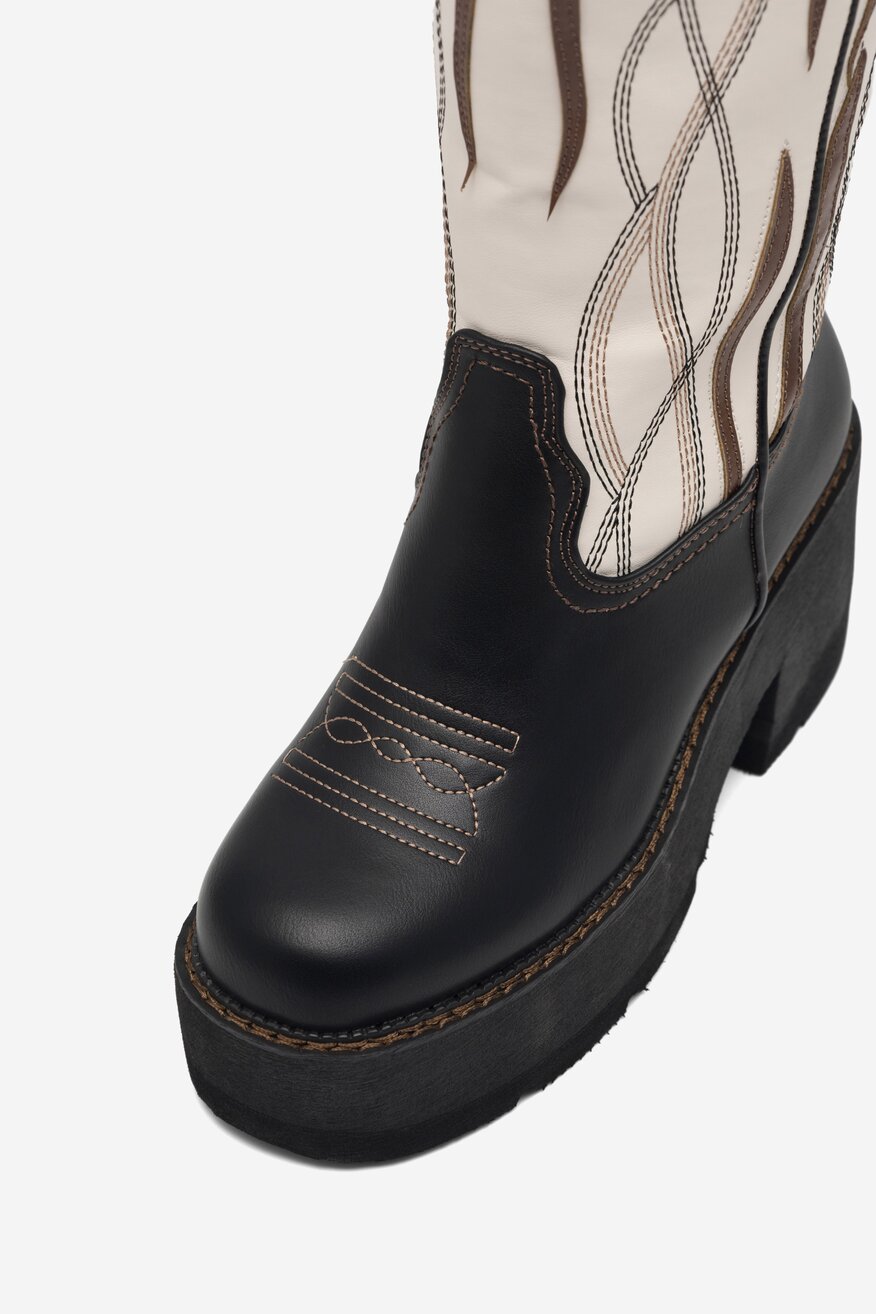 Botki Jenny Fairy SIERRA WS22235-03 Biały