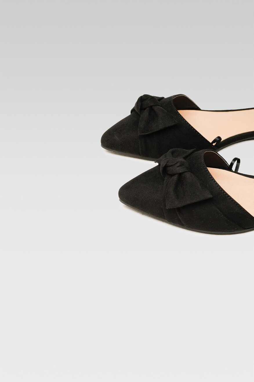 Baleriny Bassano AGK217012 Czarny