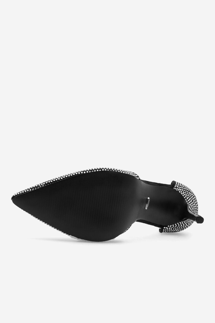 Czółenka DeeZee KL-HT92831-70 Czarny