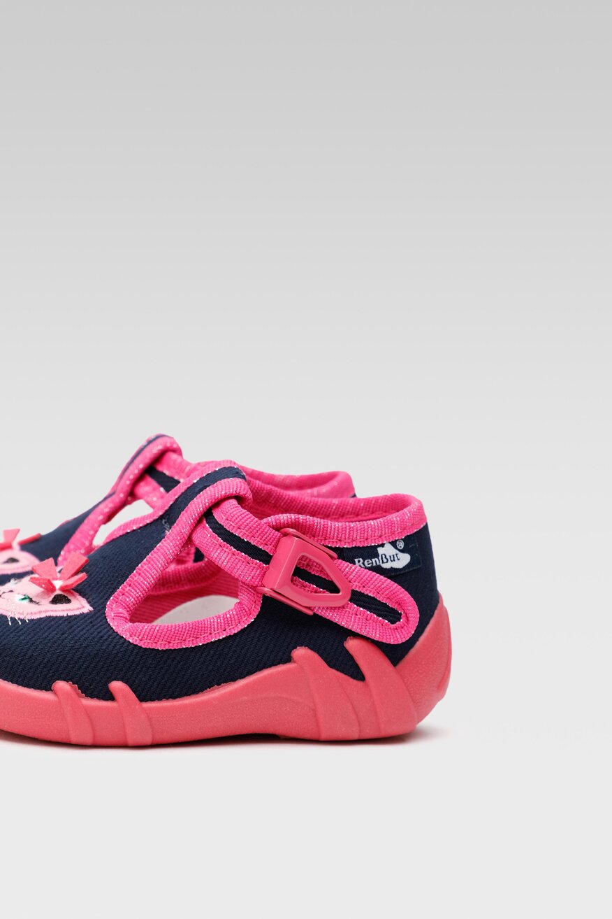 Kapcie RenBut 13-113 Granatowy