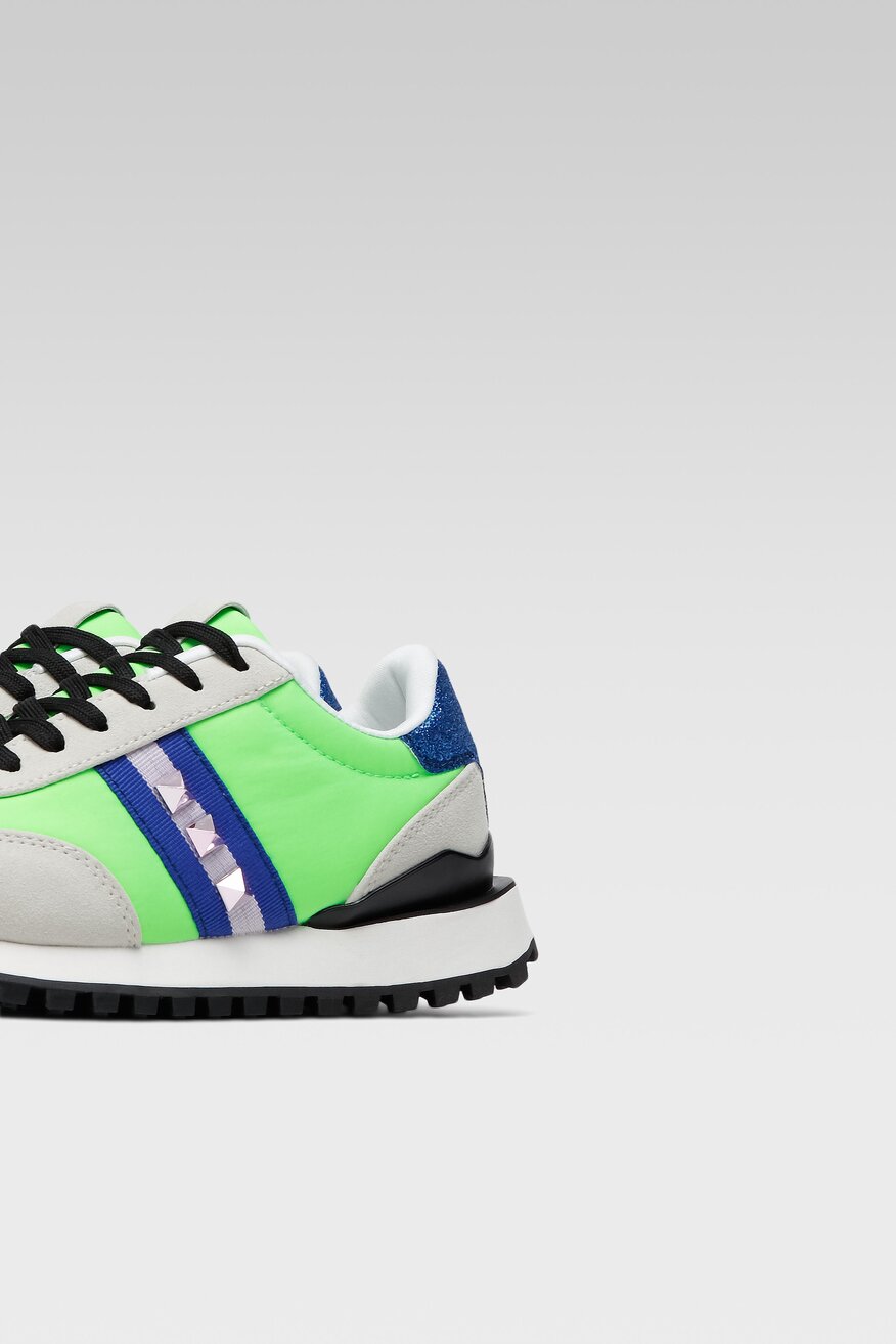 Półbuty Nylon Red WAG1191101A-01 Zielony