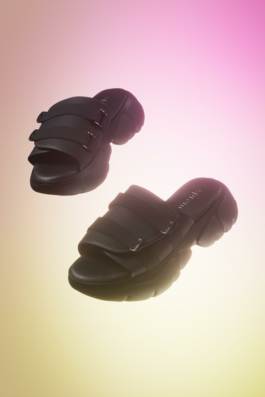 Klapki Sprandi WS877-02 Czarny