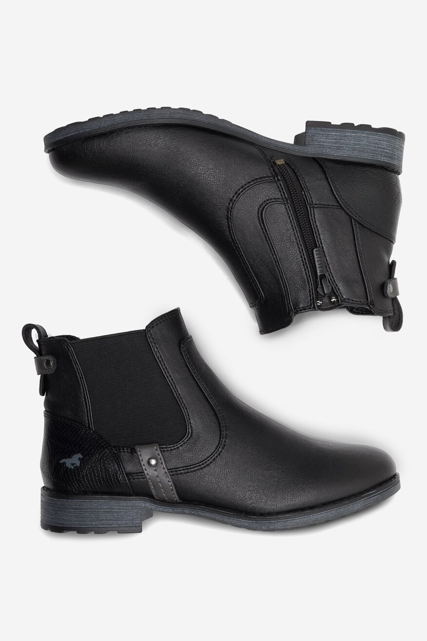 Botki Mustang 1265-522 Czarny