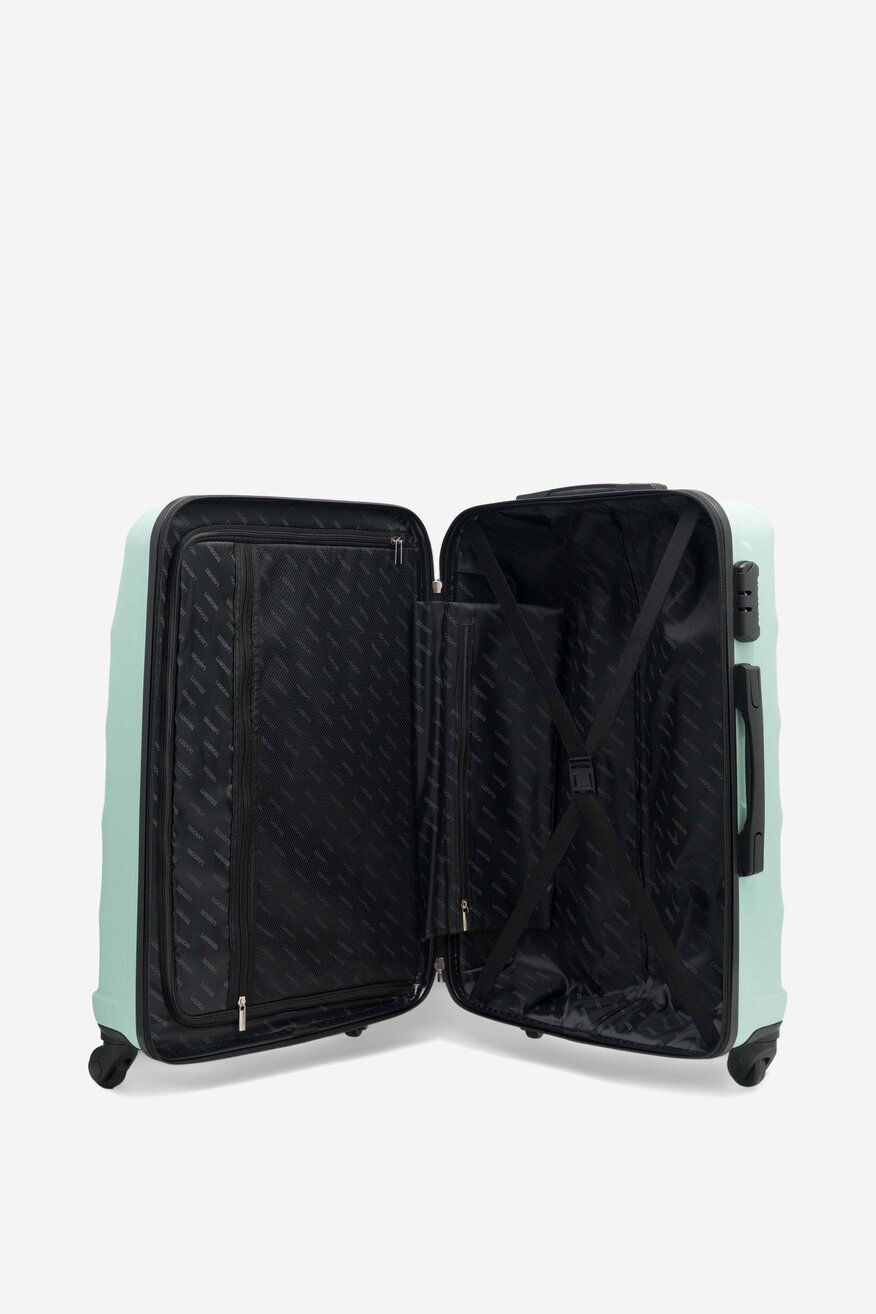 Walizka Lasocki WAL-M-01MINT-ABS-04 Turkusowy