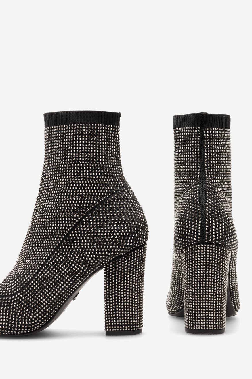 Botki NINE WEST KAS BYCCC03 Czarny