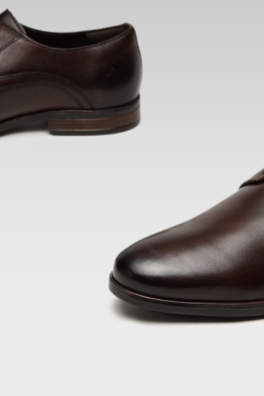 Półbuty Lasocki MB-SZWEJK-04BIG Brązowy ciemny