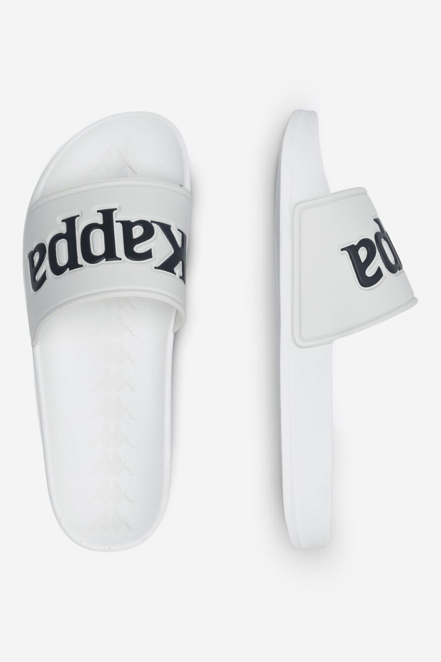 Klapki Kappa 304JPU0 A10-M Biały