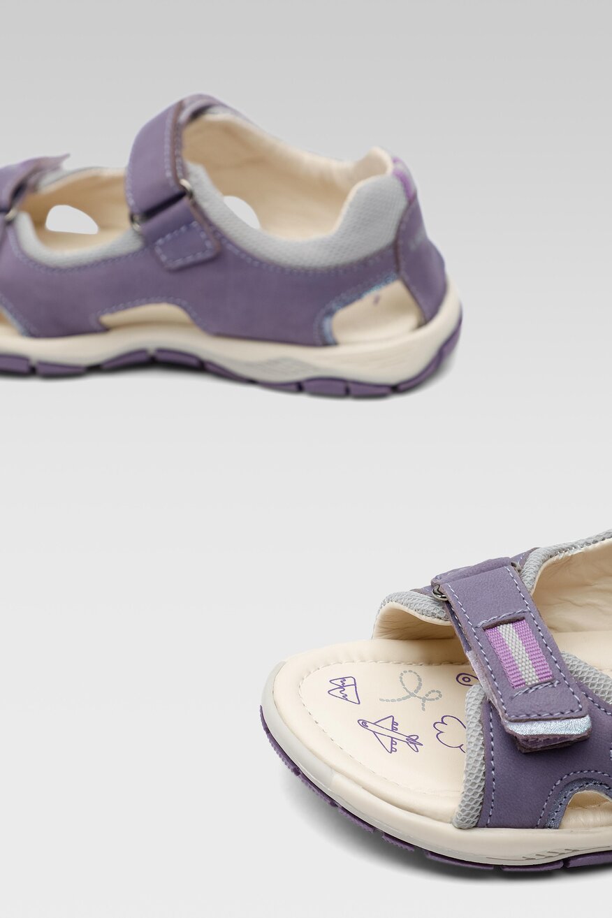 Sandały Lasocki Young CI12-2625-27(IV)DZ Fioletowy