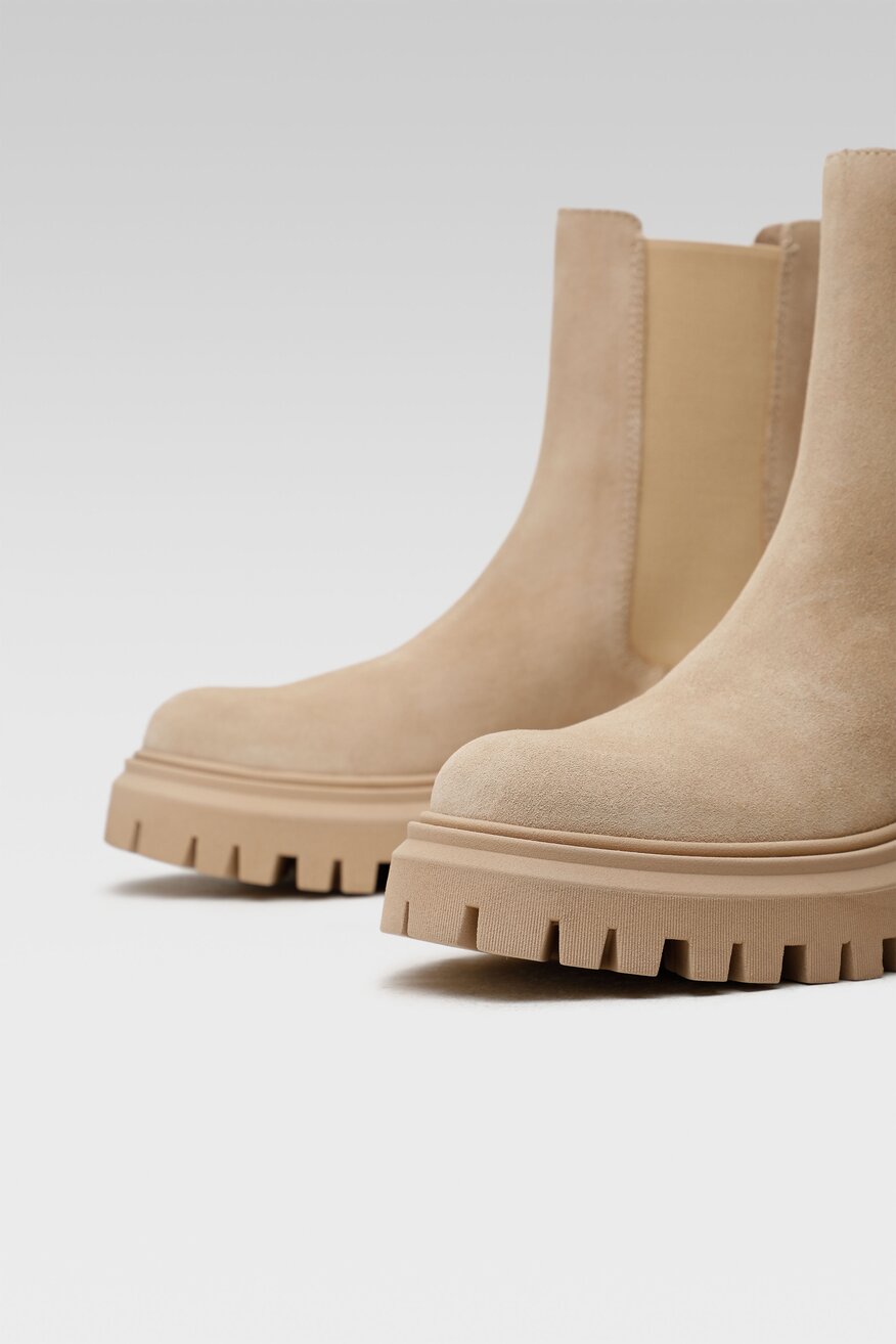 Botki Badura RST-LONDRA-01 Beżowy