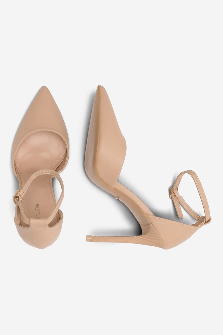 Czółenka DeeZee ODILE KL-HT6307-1 Beżowy