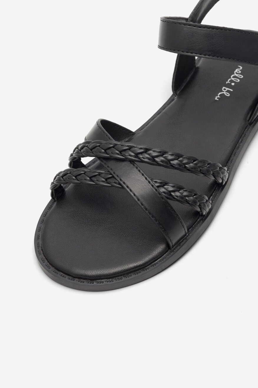 Sandały Nelli Blu REC22534 Czarny