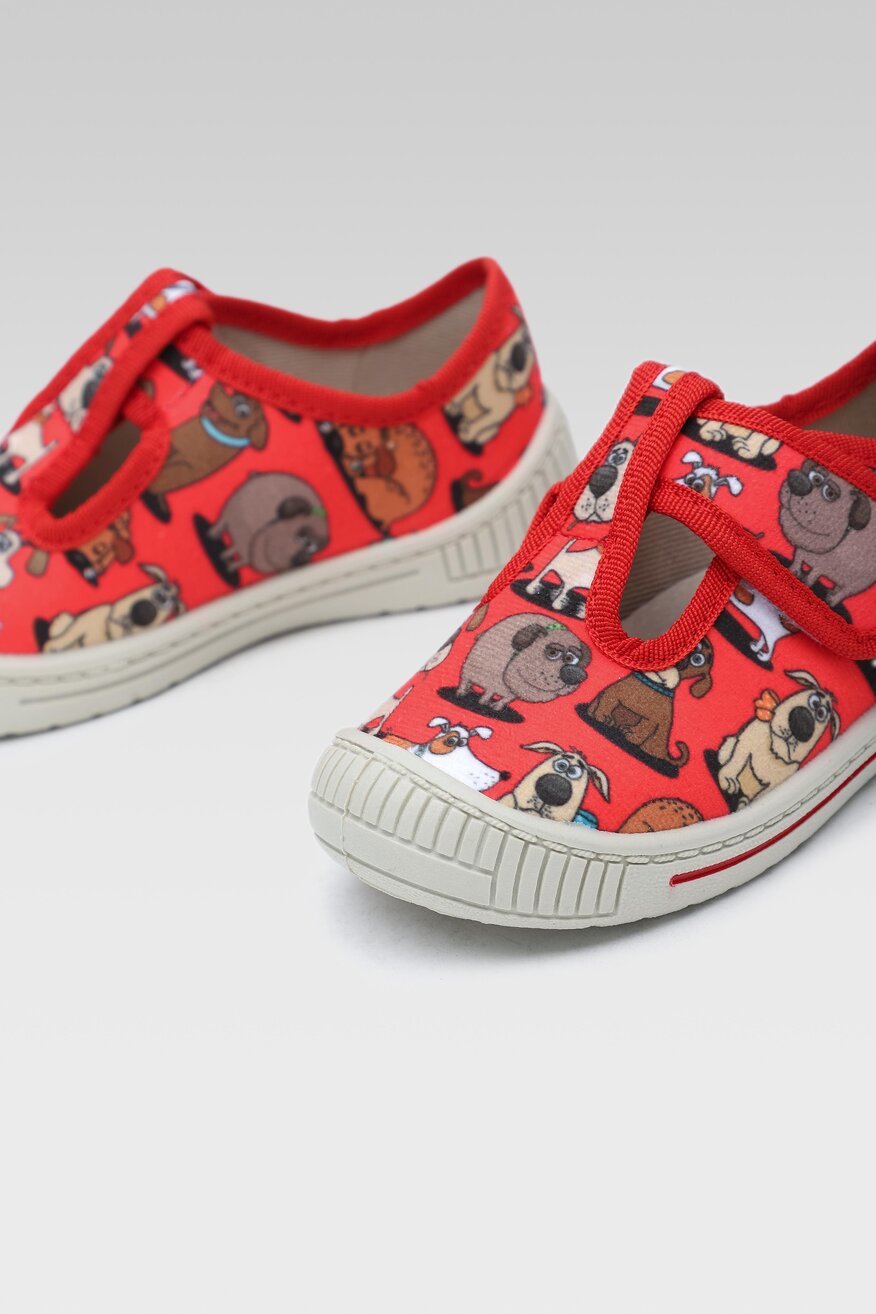 Kapcie MB 2SK8/15-28POIR Czerwony