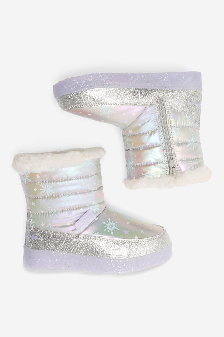 Botki Frozen AW23-220DFR Srebrny