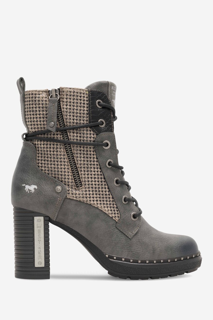 Trzewiki Mustang 1336-510 Szary