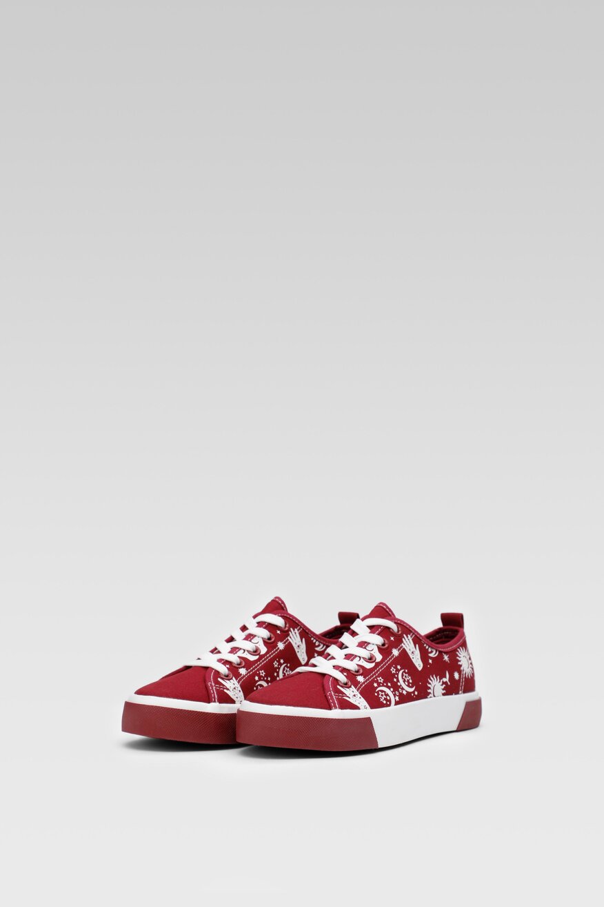 Trampki Nelli Blu CSS20408-03 Bordowy