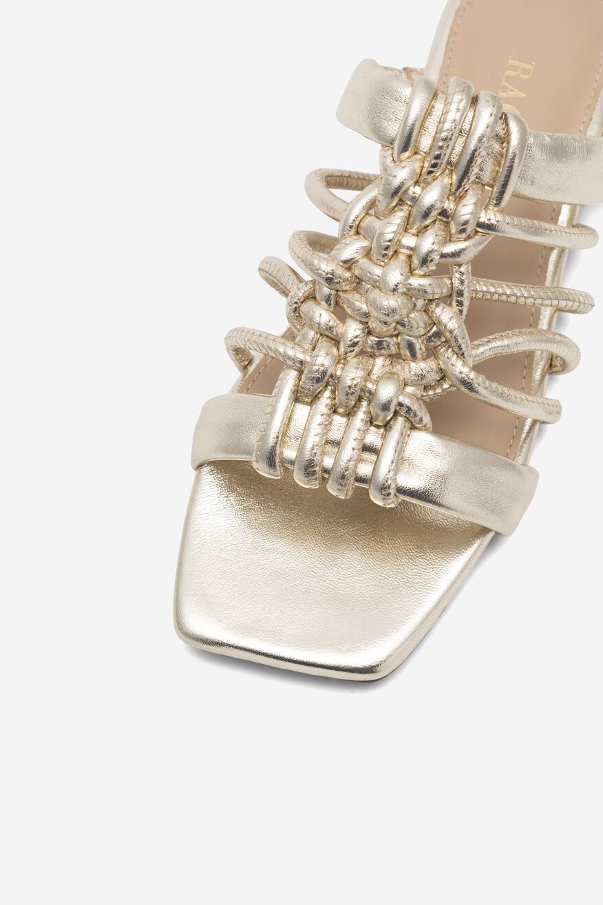 Klapki RAGE AGE VANNES-107303 Złoty