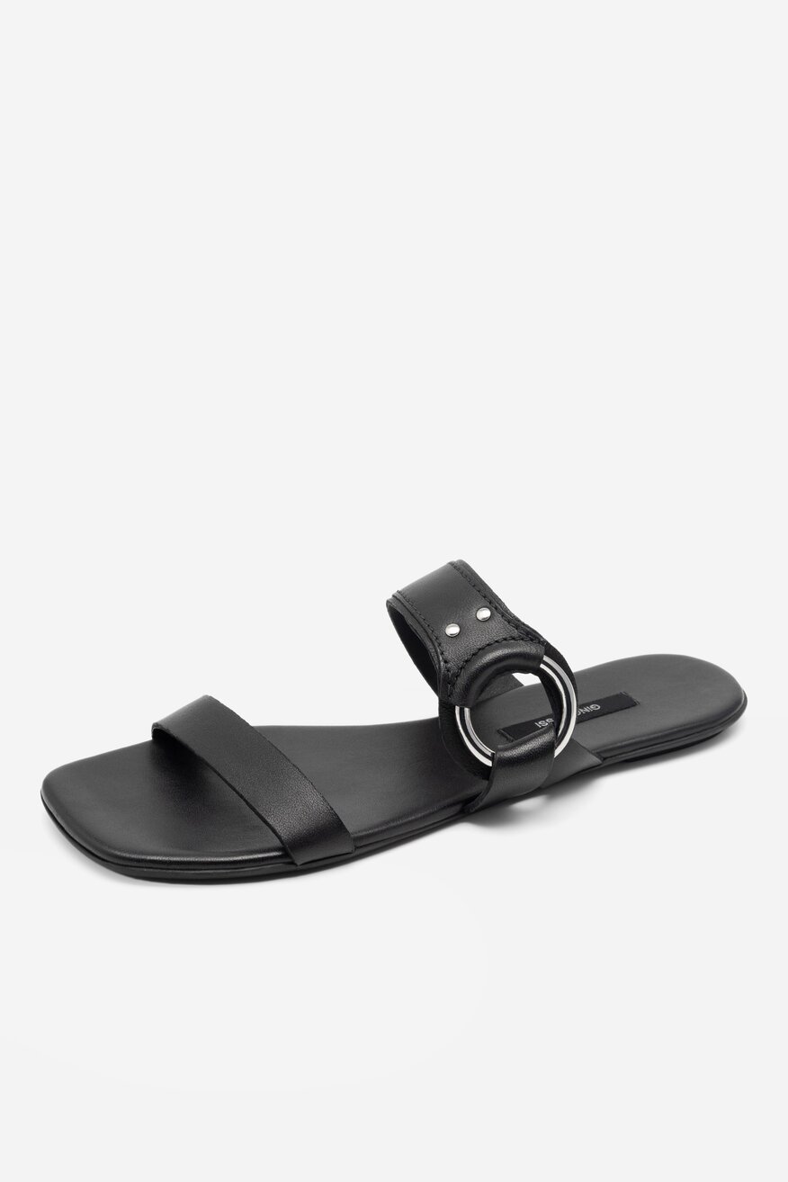 Klapki Gino Rossi YSABEL-4154 Czarny