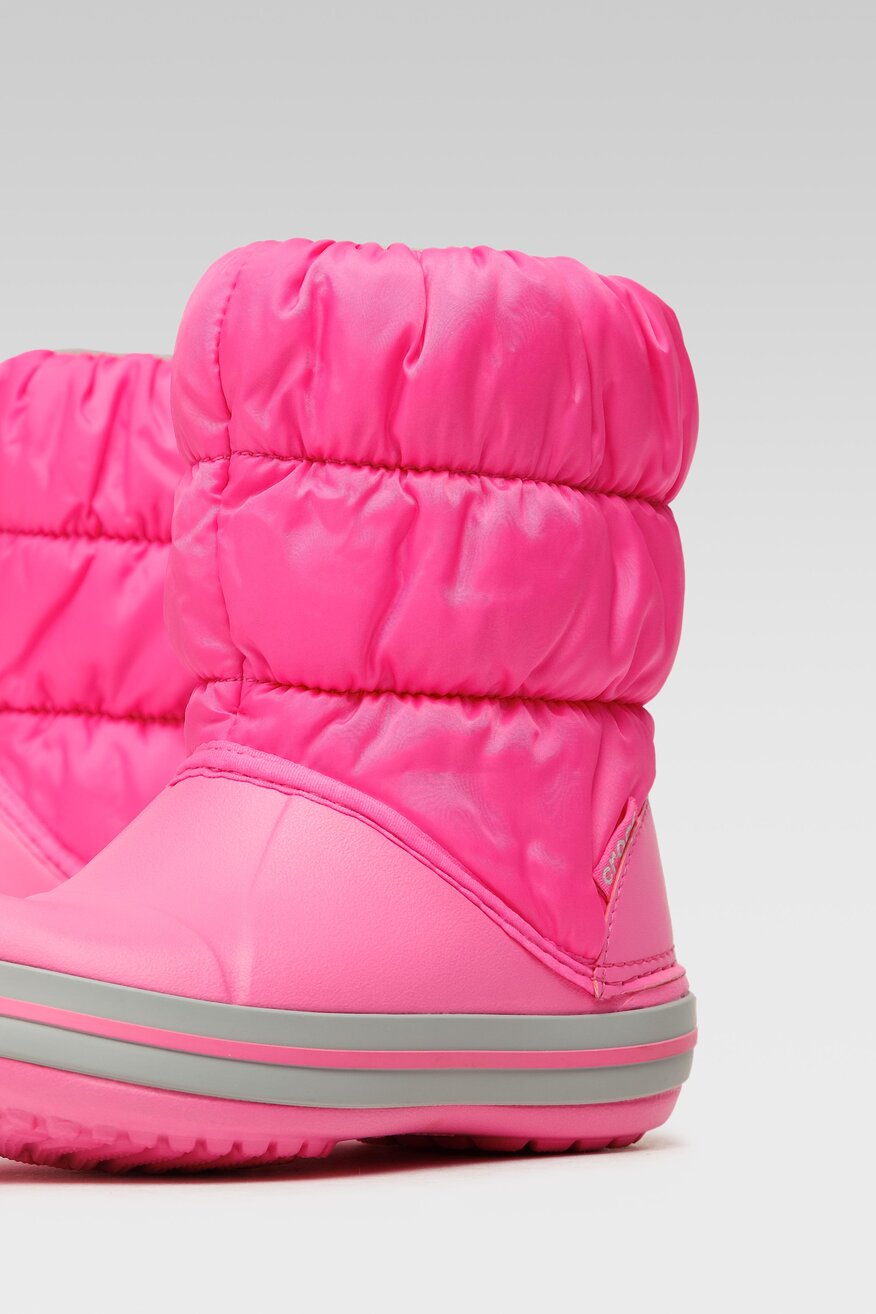 Kozaki Crocs WINTER PUFF BOOT T 14613-6TR Różowy