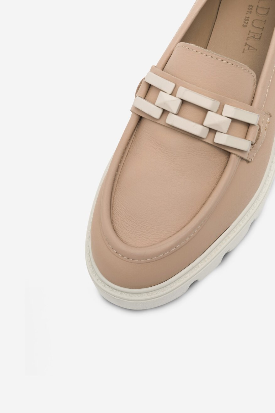 Półbuty Badura TROPEA-E23-28188PE Beżowy