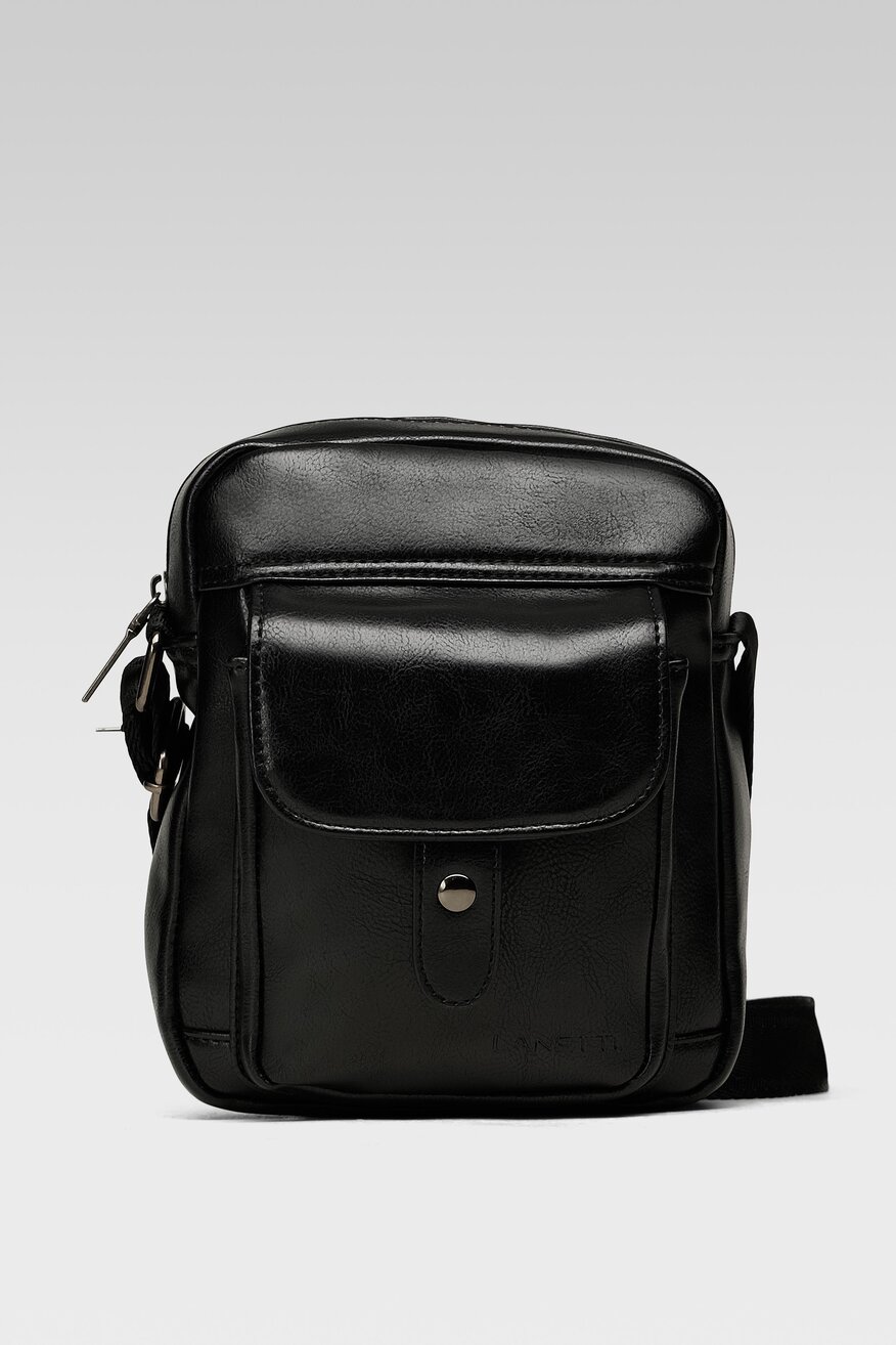 Torba męska Lanetti BMR-U-043-10-07 Czarny