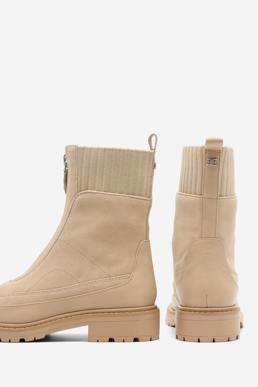 Botki SAM EDELMAN H8018L2250 Kremowy