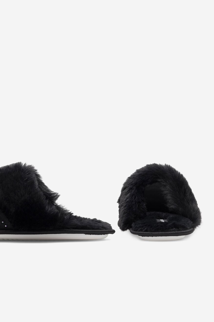 Kapcie Home&Relax NA23-10-005 Czarny