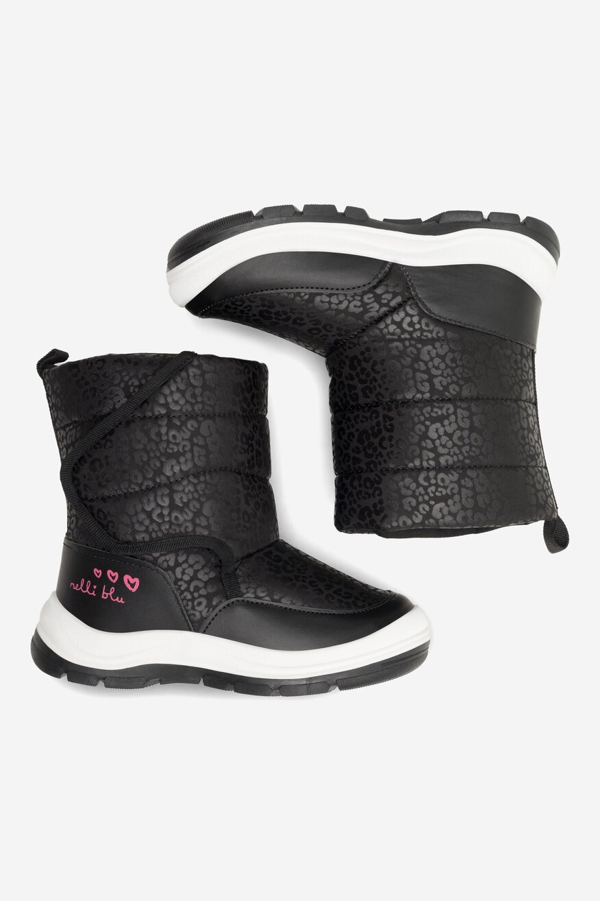 Botki Nelli Blu CM230224-2 Czarny