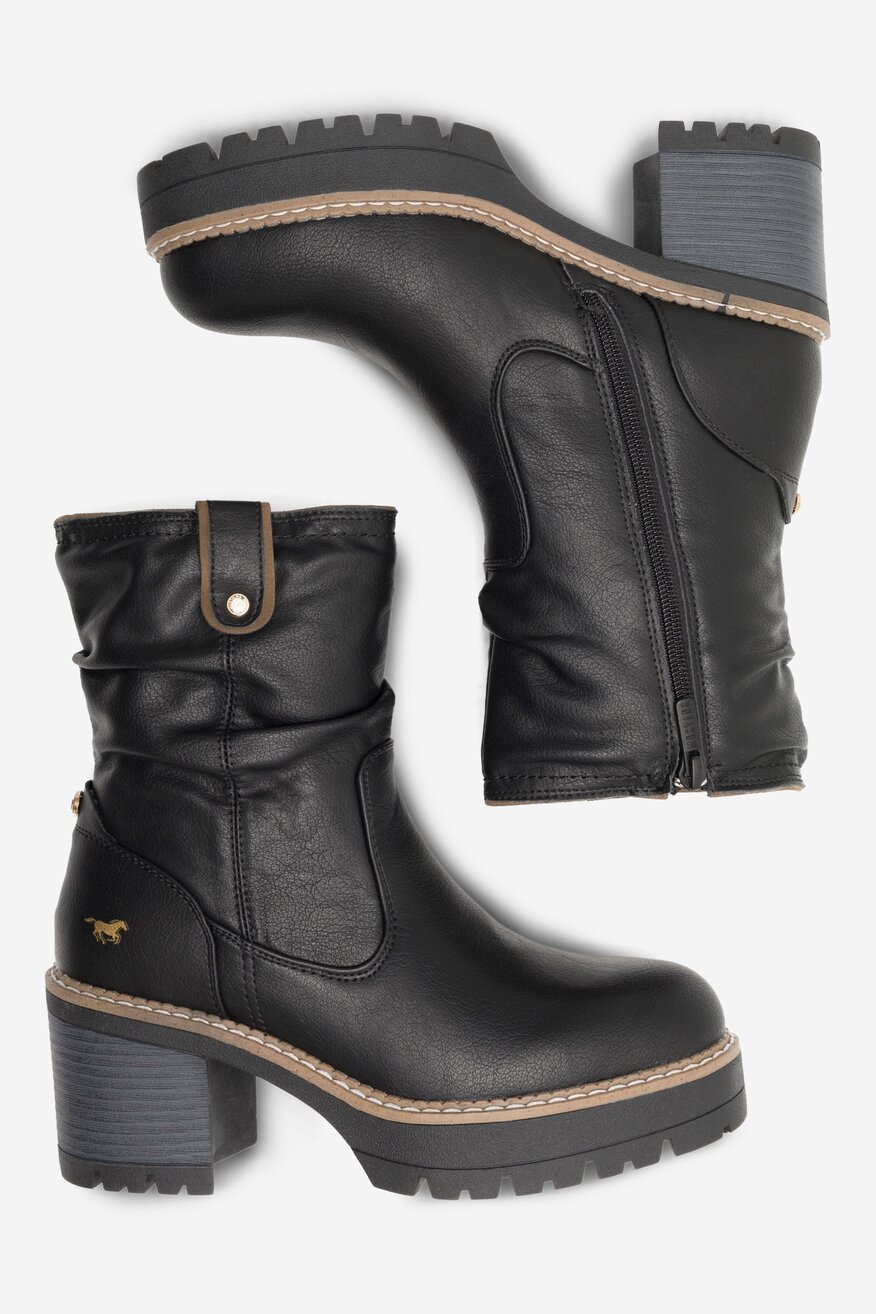 Botki Mustang 1473-601 Czarny