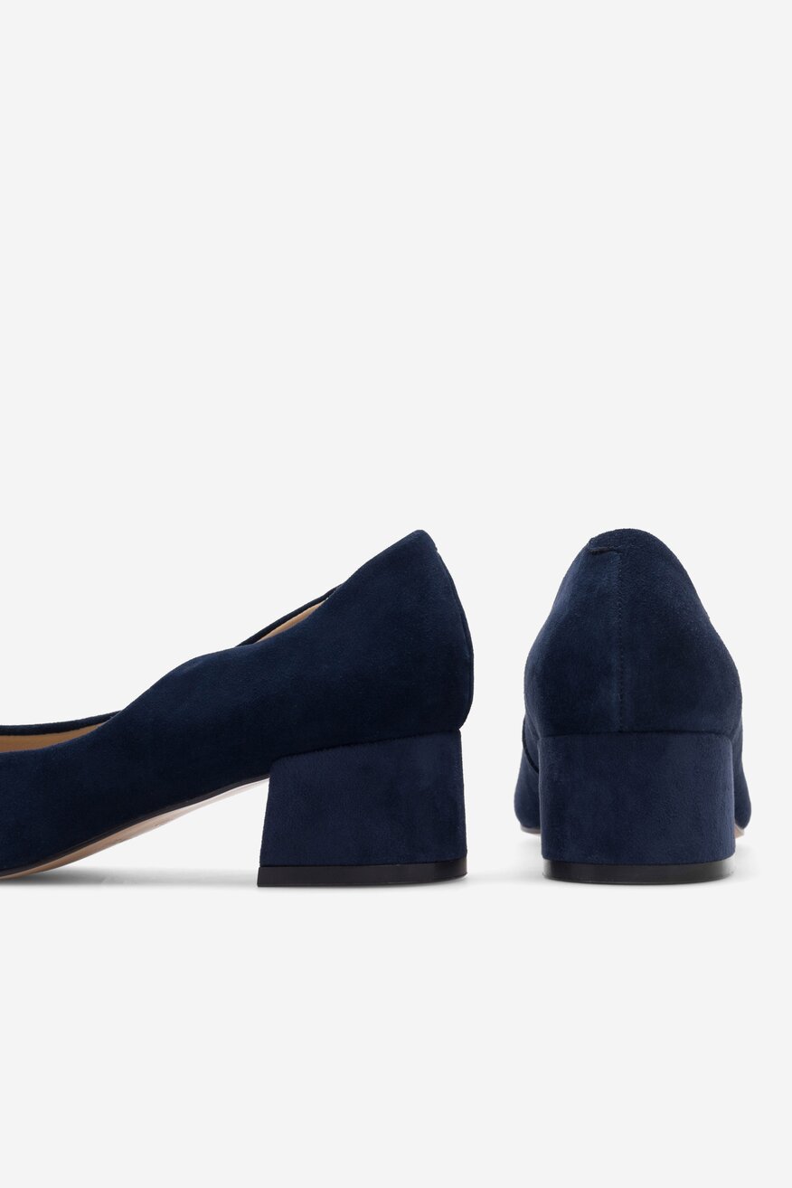 Czółenka Lasocki WYL3406-1Z Granatowy