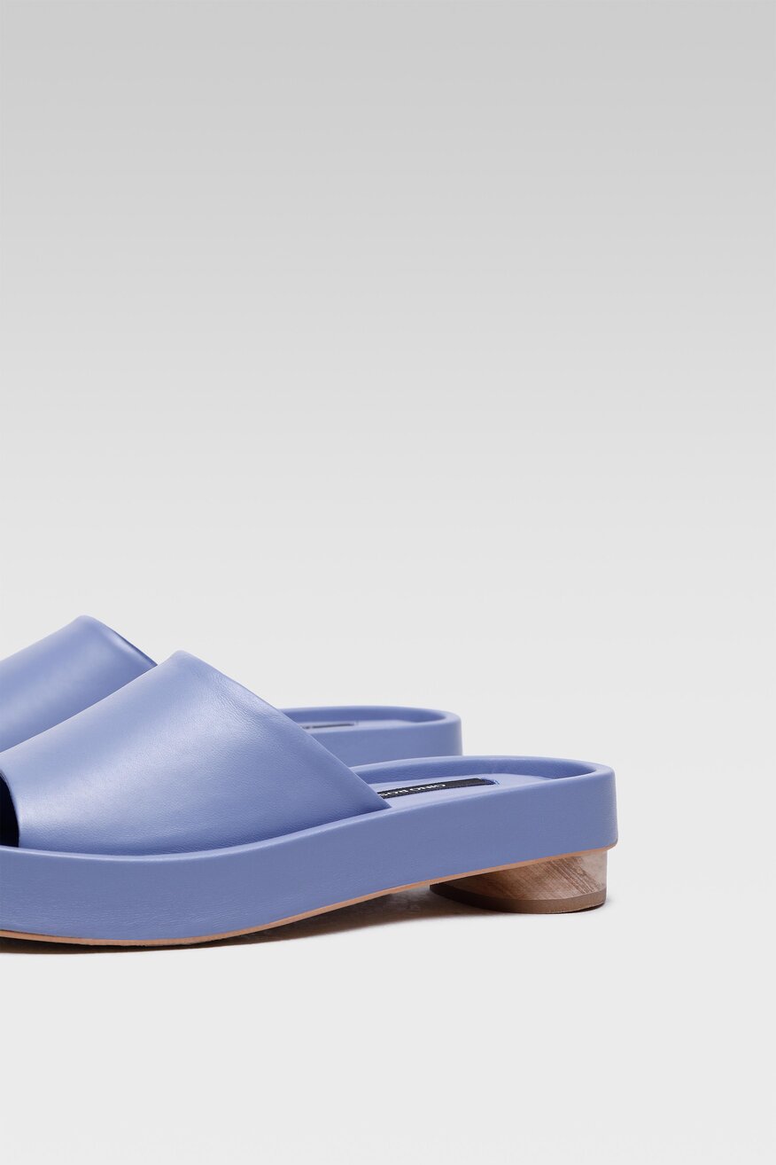 Klapki Gino Rossi 22SS17 Fioletowy