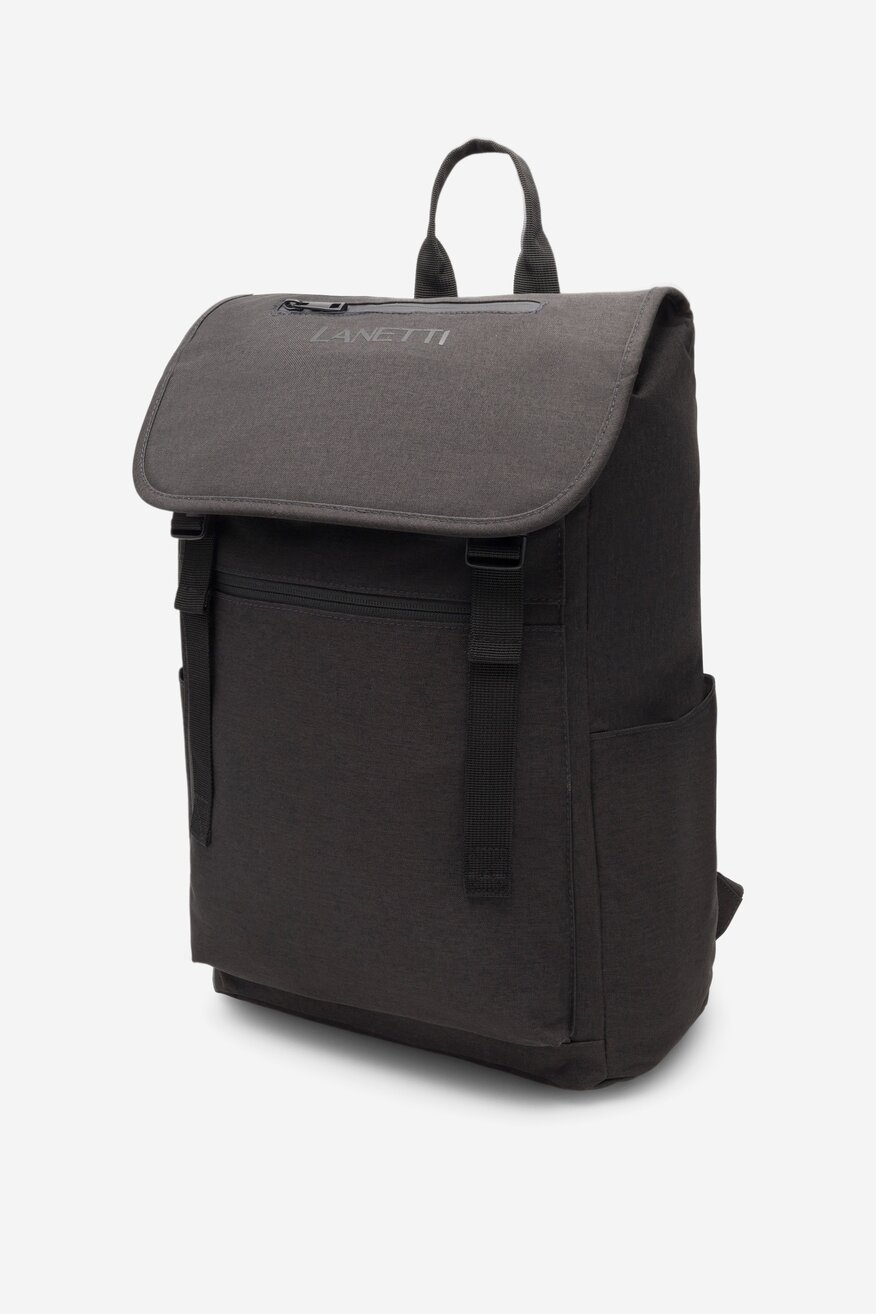 Plecak Lanetti LAN-K-005-04P Czarny