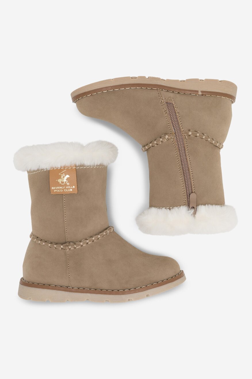 Kozaki Beverly Hills Polo Club CS6192-01 Beżowy