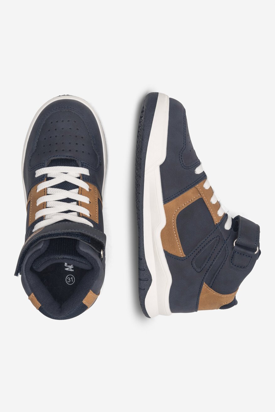 Trzewiki Action Boy AVO-266-064 Granatowy