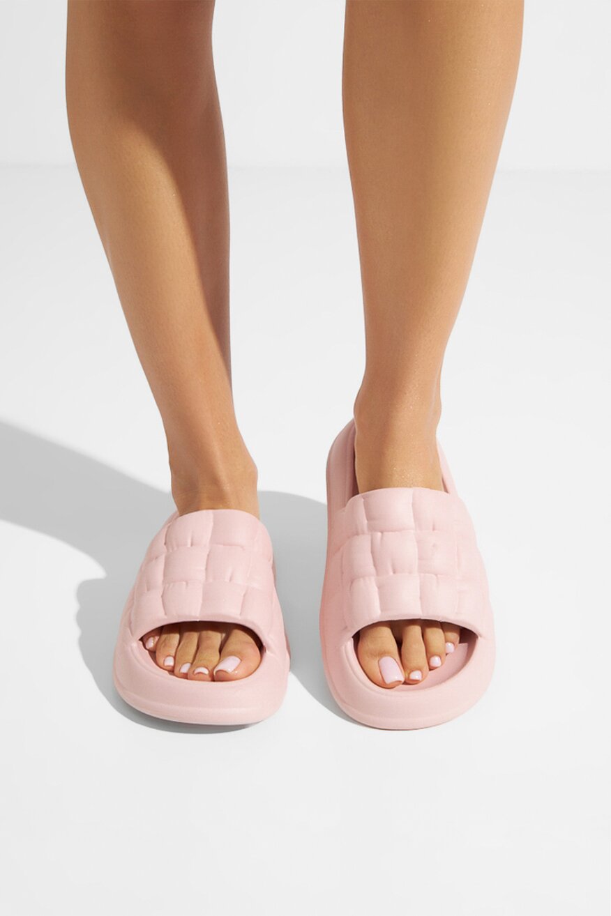 Klapki basenowe Bassano NA22-05-75 Różowy jasny