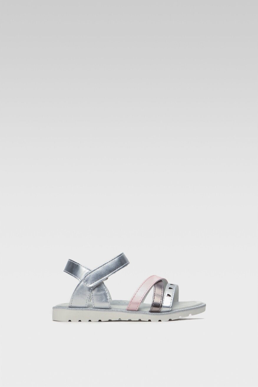 Sandały Nelli Blu CM2110583SG Srebrny
