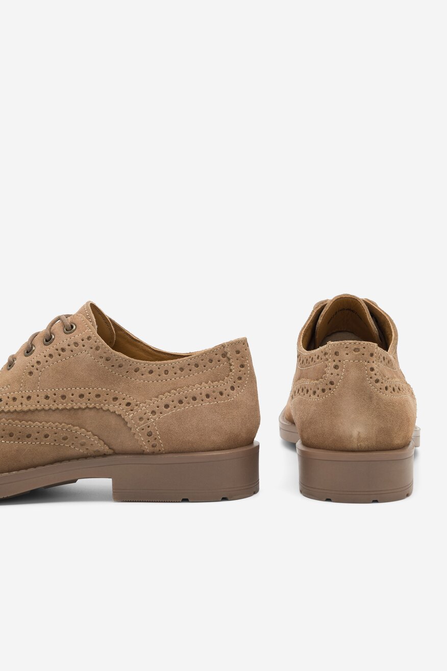 Półbuty Gino Rossi MI07-B140-A967-08 Beżowy