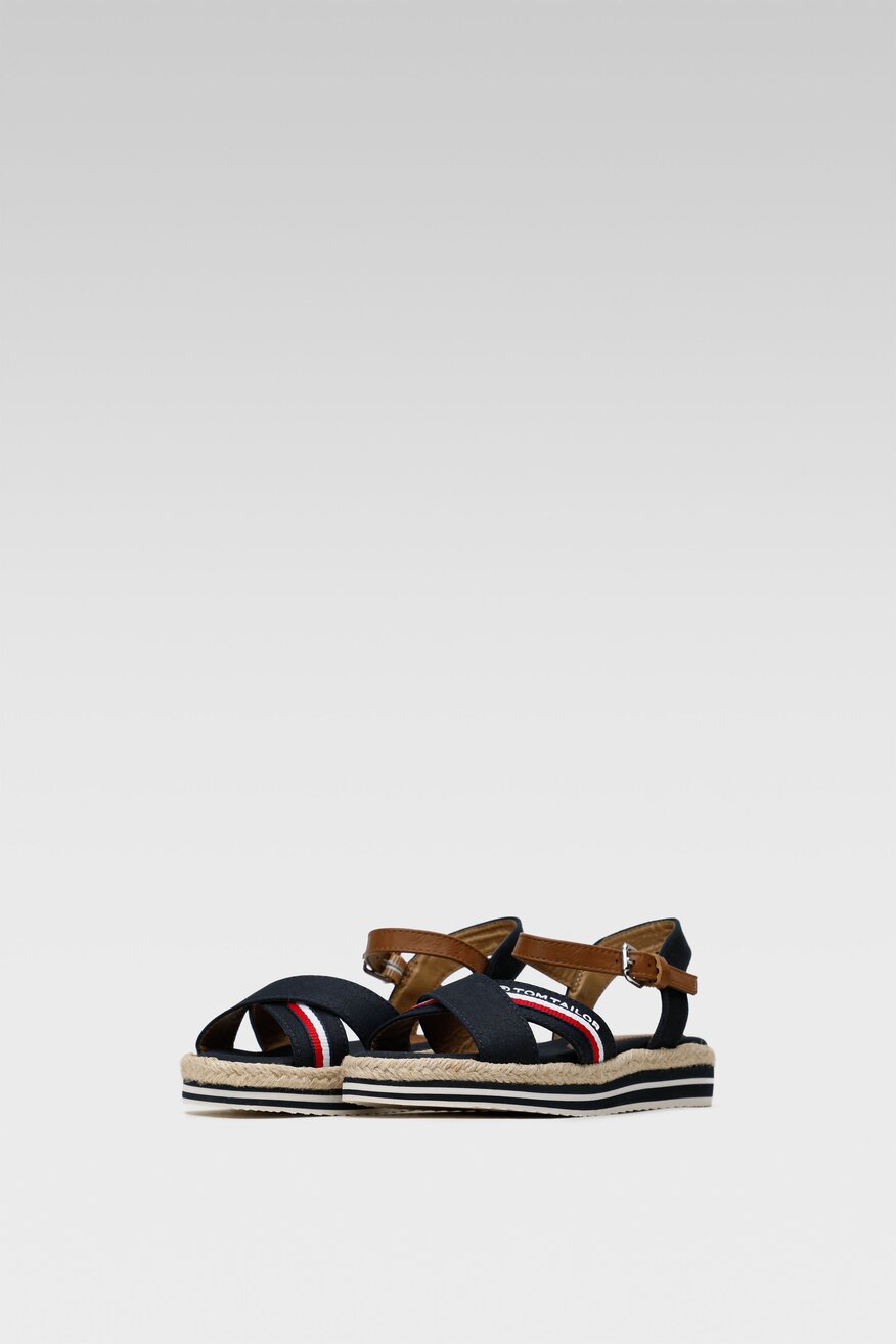Sandały Tom Tailor 327400100 Granatowy