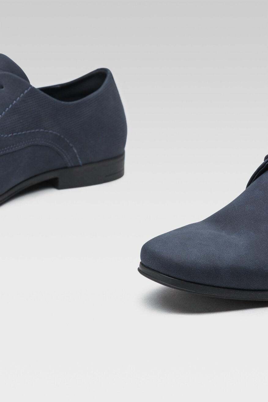 Półbuty Ottimo MBS-NAVY-11 Granatowy
