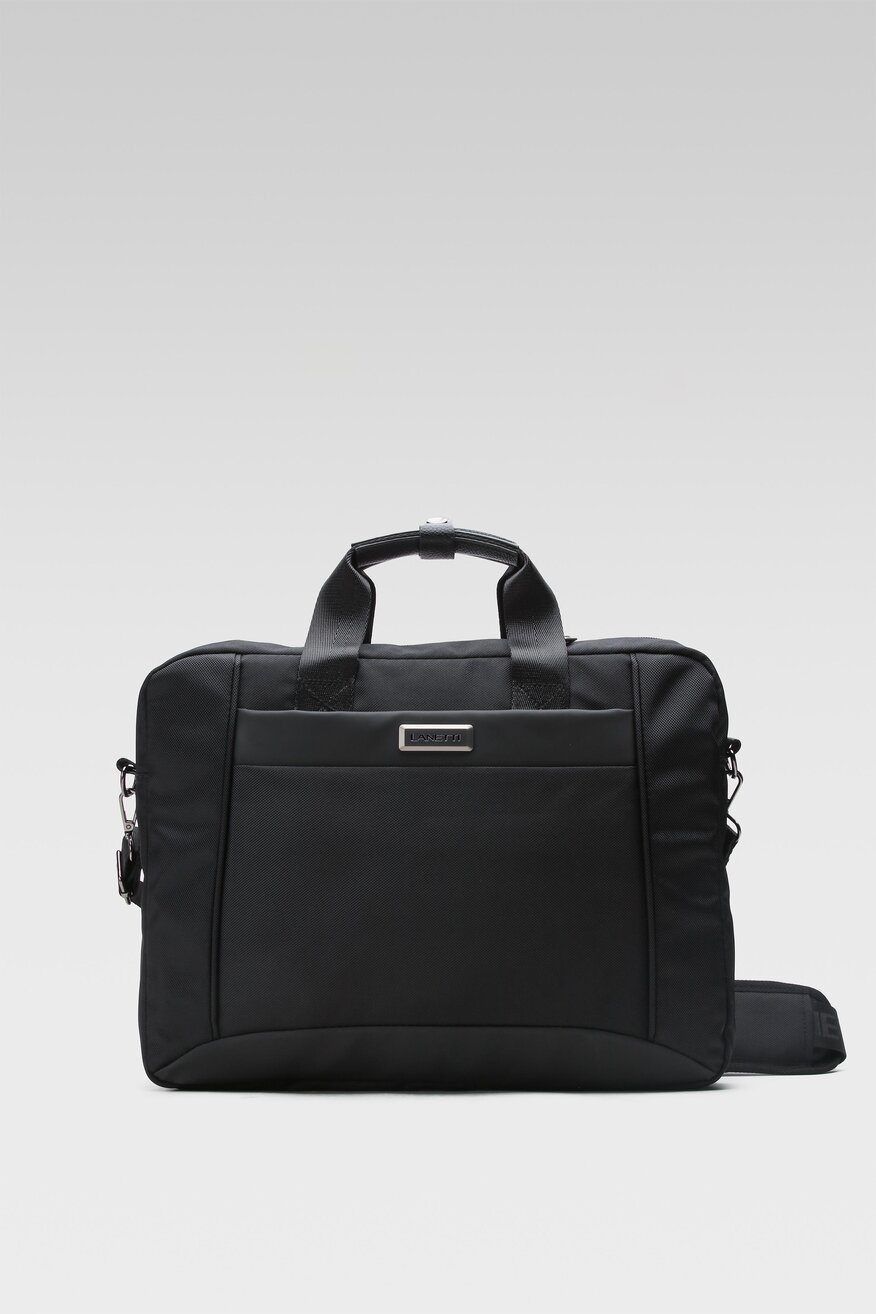 Torba męska Lanetti BMM-U-053-10-09 Czarny